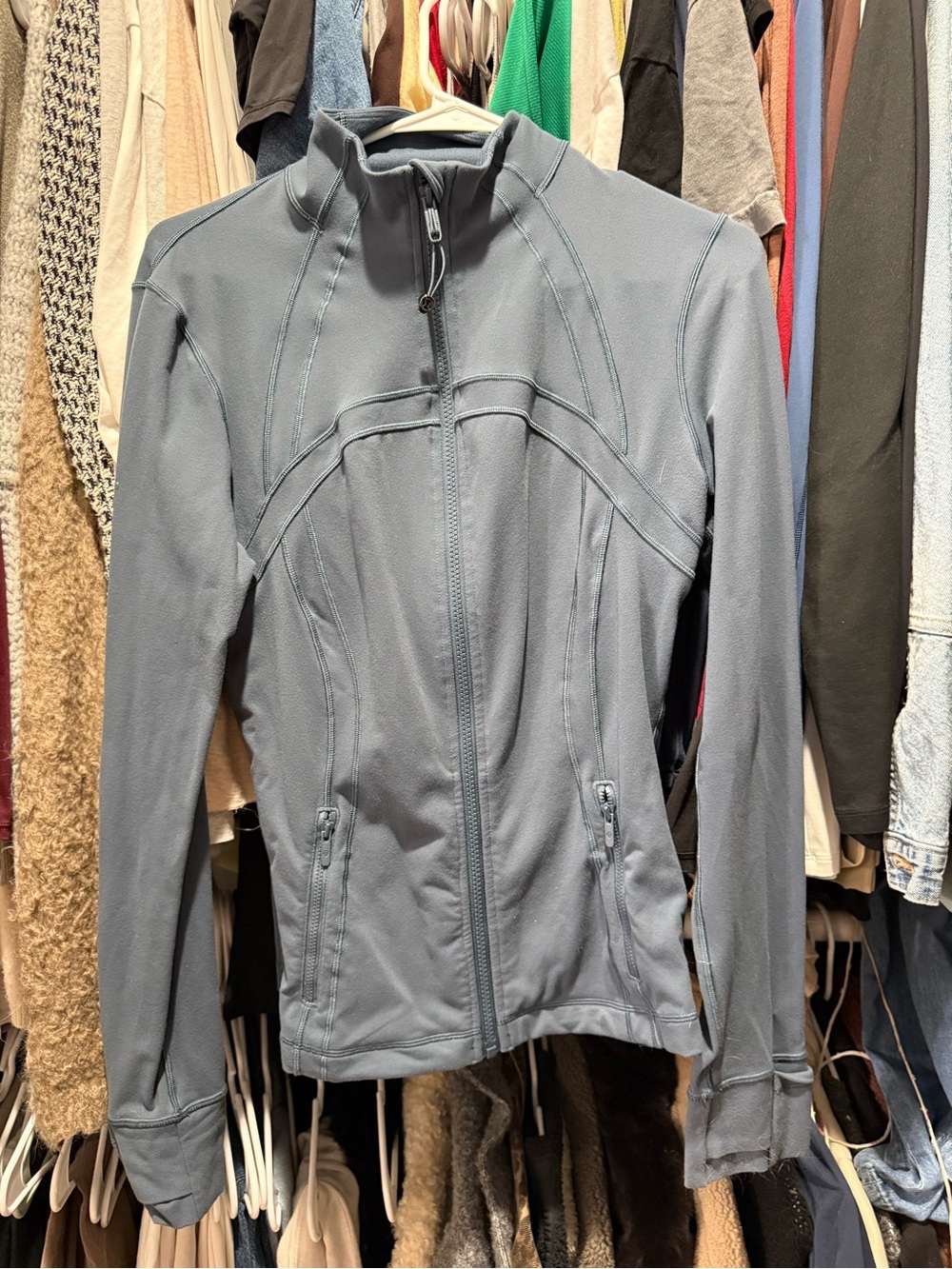 Lululemon iron blue define Jacket